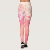 *~* wilde Frauen-Aquarell-Spitze Leggings (Rückseite)