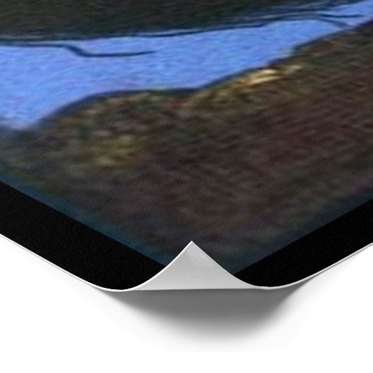 Wilde Frauen reiten auf dem Zebra-Poster Poster (Ecke)