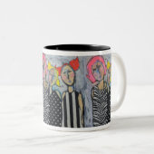 Wilde Frauen tun 11oz Tasse (VorderseiteRechts)