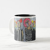 Wilde Frauen tun 11oz Tasse (Vorderseite Links)