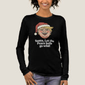 Wilde Friedensglocken Tri-Blend Shirt (Vorderseite)
