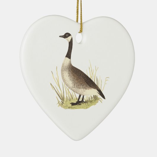 Wilde Gans (Anser canadensis) Keramik Ornament (Rechts)