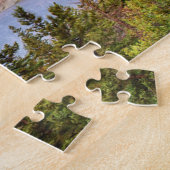 Wilde Gans-Insel am Sonnenaufgang Puzzle (Seite)