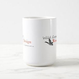 Wilde Gans-Kunst-Kaffee-Tasse Kaffeetasse