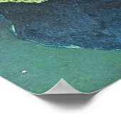 Wilde Gänse von Maxfield Parrish Poster (Ecke)