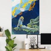 Wilde Gänse von Maxfield Parrish Poster (Heimbüro)