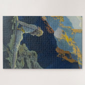 Wilde Gänse von Maxfield Parrish Puzzle (Horizontal)
