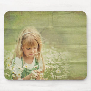 Wilde Gänseblümchen Mousepad