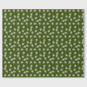 Wilde Gänseblümchen-Zauber Geschenkpapier (Flach)