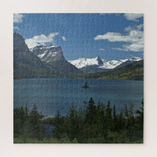 Wilde Gänsinsel im Glacier National Park Puzzle