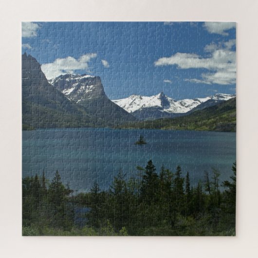 Wilde Gänsinsel im Glacier National Park Puzzle (Vertikal)