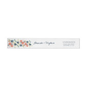 Wilde Garden Wedding Blumengestelle Label (Person)