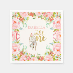 Wilde Geburtstags-Party-Serviette Boho Serviette