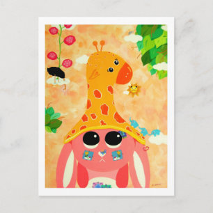 Wilde Gedanken Postkarte