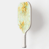 Wilde gelbe Blumen Pickleball Schläger (Links)