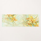 Wilde gelbe Blumen Yogamatte (Vorderseite (Horizontal))
