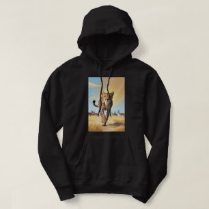Wilde Geschwindigkeit: Geparden und Gazellen Männe Hoodie