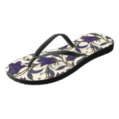 Wilde Glockenblumenmuster Badesandalen (Schrägansicht)