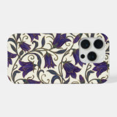 Wilde Glockenblumenmuster iPhone Hülle (Rückseite (Horizontal))