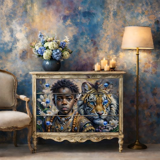 Wilde Gnade Decoupage Seidenpapier