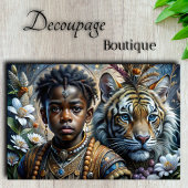 Wilde Gnade Decoupage Seidenpapier
