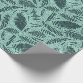 Wilde Gräser und Farne Geschenkpapier (Ecke)