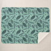Wilde Gräser und Farne Sherpadecke (Vorderseite (Horizontal))