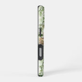 Wilde grüne Dschungel Efeu iPhone Hülle (Rechte Seite)