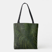 Wilde & Grüne Tropische Gärten Tasche (Rückseite)