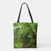 Wilde & Grüne Tropische Jungelgarten Tasche (Rückseite)