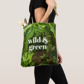 Wilde & Grüne Tropische Jungelgarten Tasche (Von Nahem)