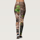 Wilde Häschenkaninchen-Entwurfs-Leggings Leggings (Rückseite)