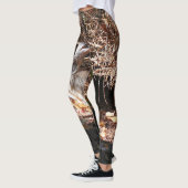 Wilde Häschenkaninchen-Entwurfs-Leggings Leggings (Links)