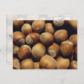 Wilde Haselnuss Postkarte (Vorne/Hinten)