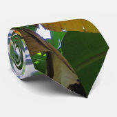 Wilde hawaiische Bananen-Pflanzen Krawatte (Gerollt)