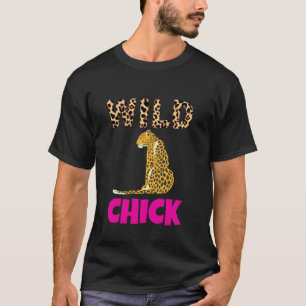 Wilde Henne,Tiger Katze Löwe Jaguar Dschungel,Tier T-Shirt