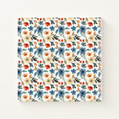Wilde Herbstblumen Notizblock (Rückseite)