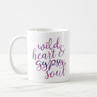 Wilde Herz-u. Sinti und Roma-Soulwatercolor-Tasse Kaffeetasse