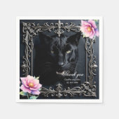Wilde Herzen, ewige Gelübde. Serviette (Vorderseite)
