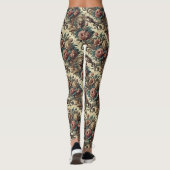 Wilde Herzen & Jagdhunde - Gotisch Viktorianisch Leggings (Rückseite)