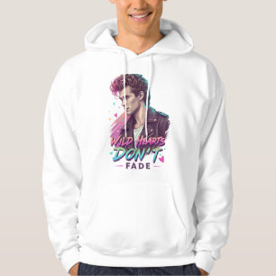 Wilde Herzen verblassen nicht – Retro-Graffiti-Pop Hoodie