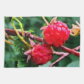 Wilde Himbeeren Handtuch (Horizontal)