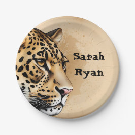 Wilde Hochzeitseinladung Inspiriert von Natur Pappteller