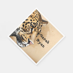 Wilde Hochzeitseinladung Inspiriert von Natur Serviette