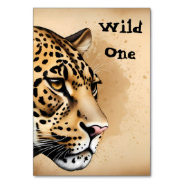 Wilde Hochzeitseinladung Inspiriert von Natur Tischnummer