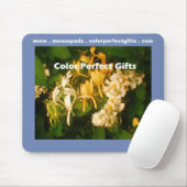 Wilde Honeysuckle Rose Mousepad (Mit Mouse)