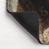 Wilde Honigbienen im Hollow Tree Mousepad (Ecke)