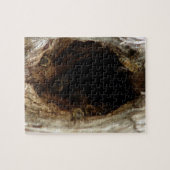 Wilde Honigbienen im Hollow Tree Puzzle (Horizontal)