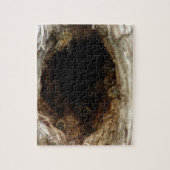 Wilde Honigbienen im Hollow Tree Puzzle (Vertikal)