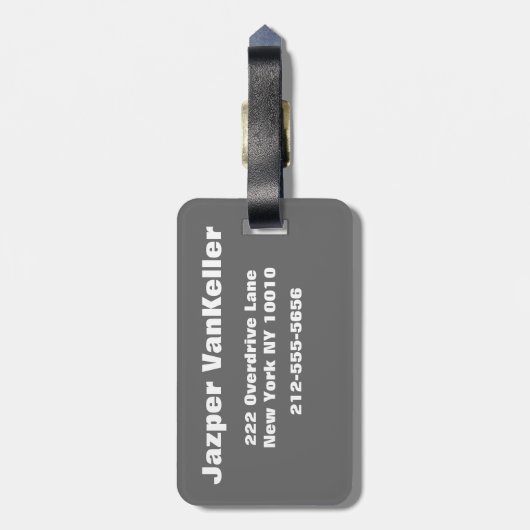 Wilde Hunde Rettete unsere Tierwelt Gepäckanhänger (Rückseite vertikal)